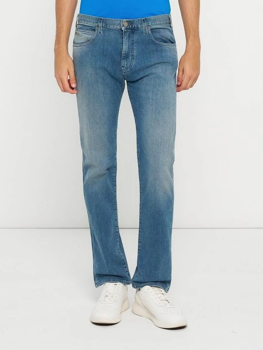 Obrázek produktu Džíny Straight Fit Emporio Armani modrý denim