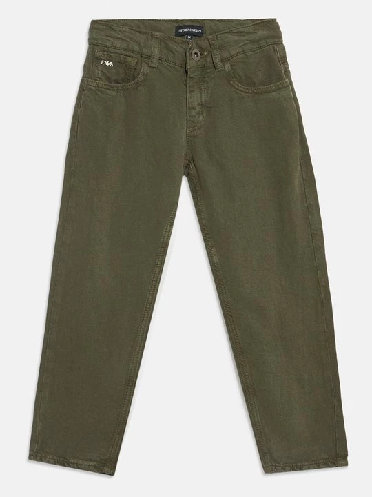 Obrázek produktu Džíny Straight Fit Emporio Armani světle hnědá