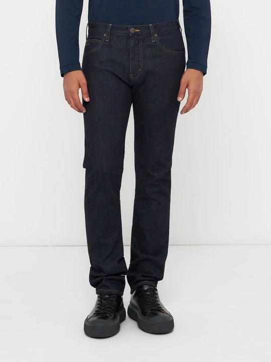 Obrázek produktu Džíny Straight Fit Emporio Armani zničený denim