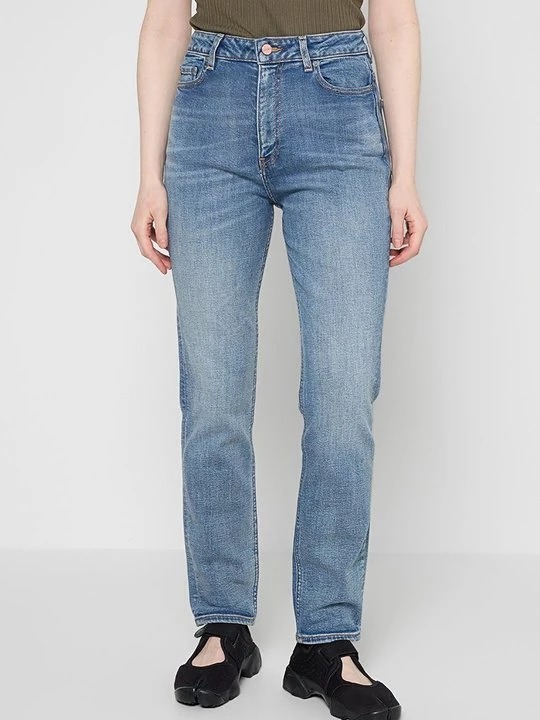 Obrázek produktu Džíny Straight Fit Ganni modrá
