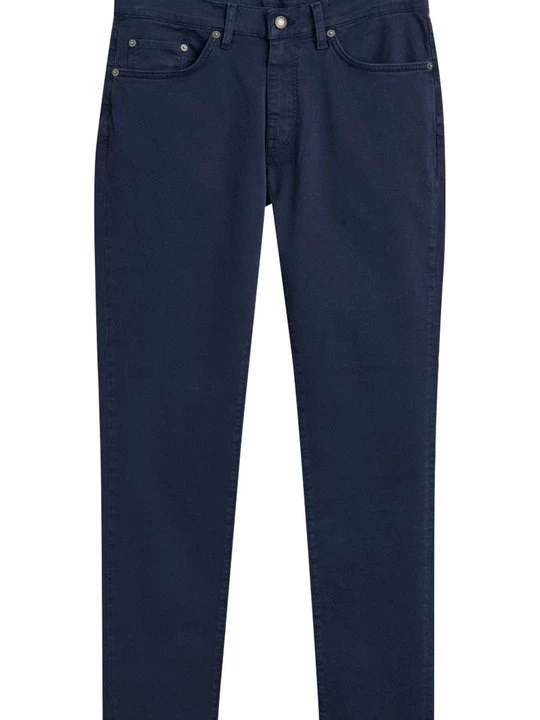 Obrázek produktu Džíny Straight Fit Gant antracitová