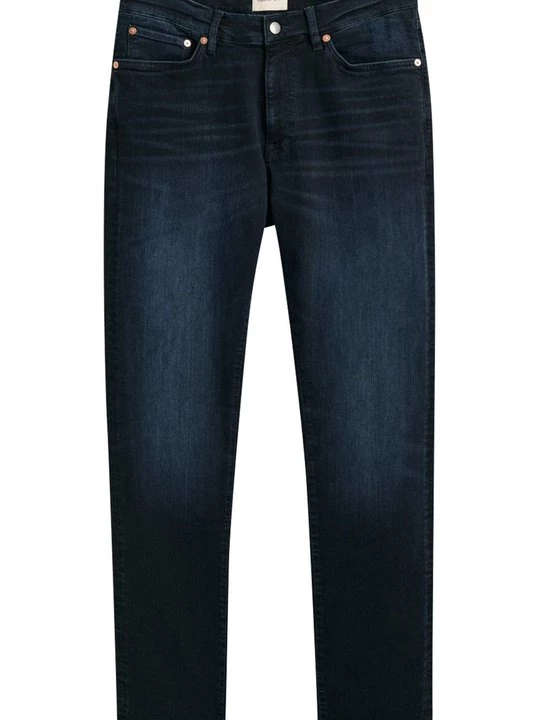 Obrázek produktu Džíny Straight Fit Gant černý denim