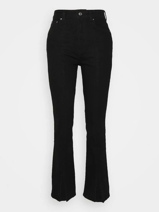 Obrázek produktu Džíny Straight Fit Gina Tricot černý denim