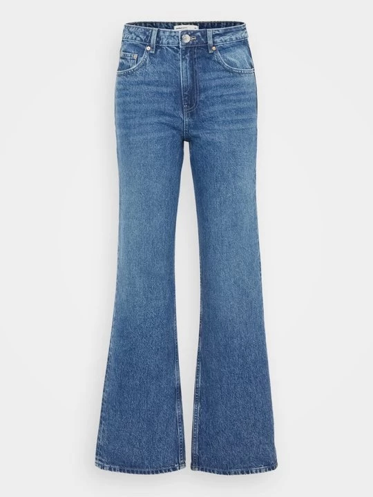 Obrázek produktu Džíny Straight Fit Gina Tricot modrý denim