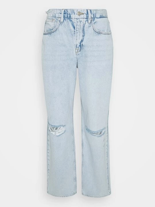Obrázek produktu Džíny Straight Fit Good American roztrhaný denim