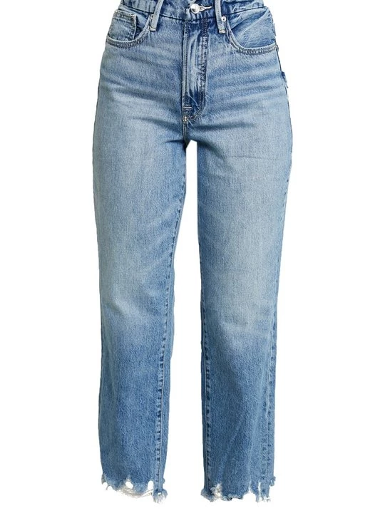 Obrázek produktu Džíny Straight Fit Good American světlemodrý denim