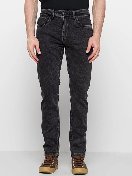 Obrázek produktu Džíny Straight Fit INDICODE černá