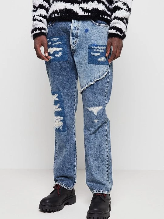 Obrázek produktu Džíny Straight Fit Just Cavalli modrá