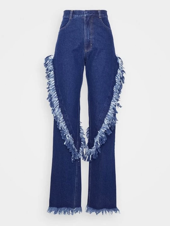 Obrázek produktu Džíny Straight Fit Ksenia Schnaider modrý denim