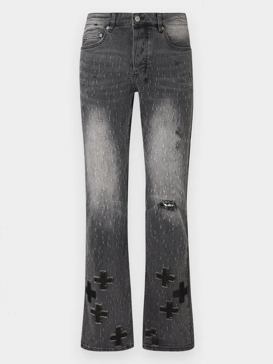 Obrázek produktu Džíny Straight Fit KSUBI černý denim