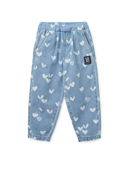 Obrázek produktu Džíny Straight Fit Liewood modrý denim