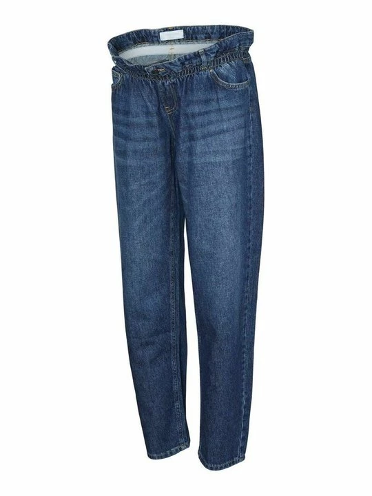Obrázek produktu Džíny Straight Fit Mamalicious modrý denim