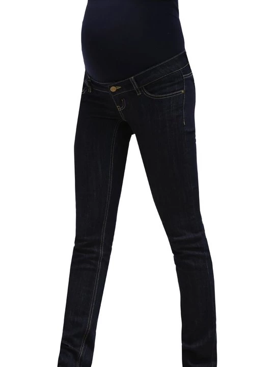 Obrázek produktu Džíny Straight Fit Mamalicious tmavomodrý denim