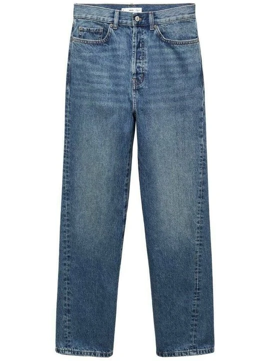 Obrázek produktu Džíny Straight Fit Mango tmavě modrá