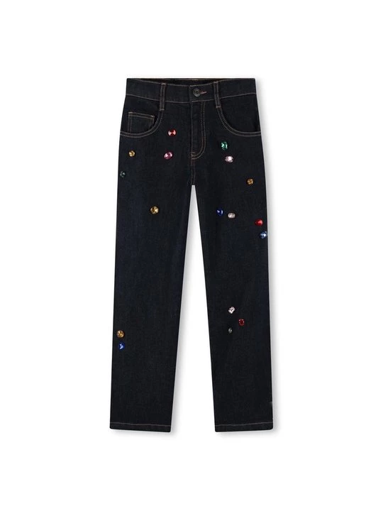Obrázek produktu Džíny Straight Fit MARC JACOBS KIDS modrá