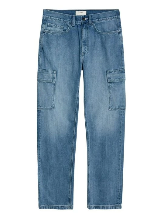 Obrázek produktu Džíny Straight Fit Marks & Spencer světle modrá