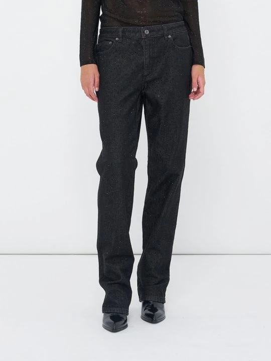 Obrázek produktu Džíny Straight Fit Michael Kors černá
