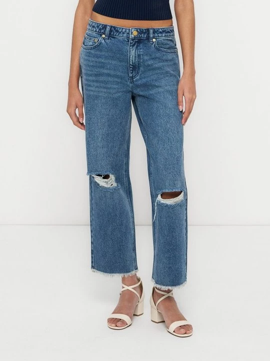 Obrázek produktu Džíny Straight Fit Michael Kors modrá