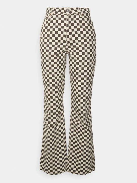 Obrázek produktu Džíny Straight Fit Monki hnědá