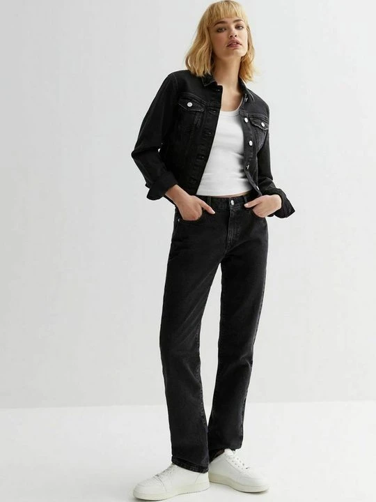 Obrázek produktu Džíny Straight Fit New Look černá