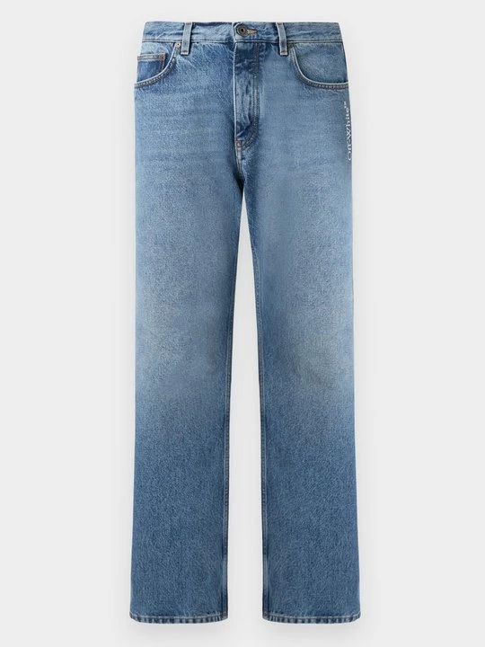 Obrázek produktu Džíny Straight Fit Off White modrý denim