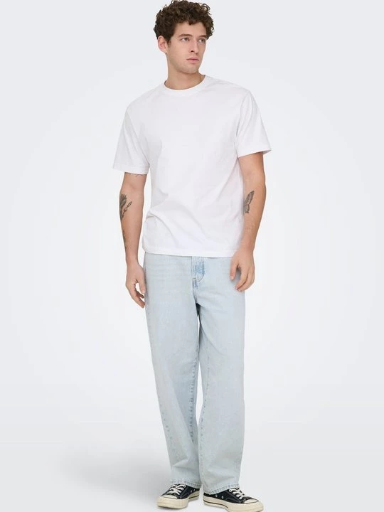 Obrázek produktu Džíny Straight Fit Only & Sons světlemodrý denim