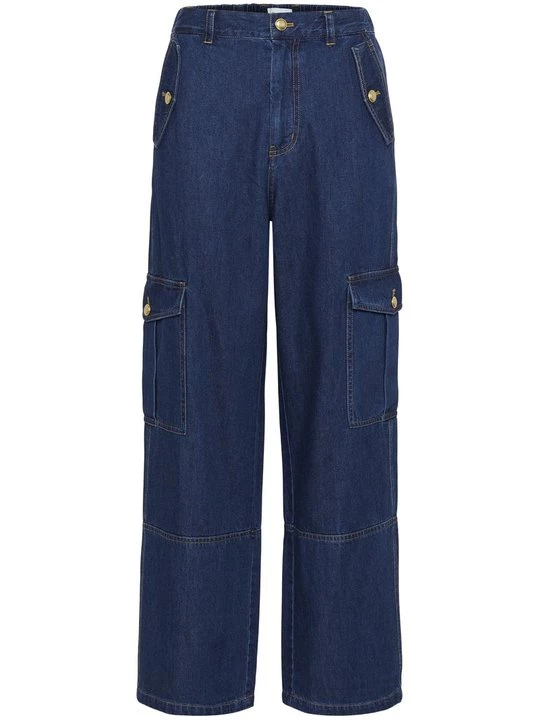 Obrázek produktu Džíny Straight Fit Part Two tmavomodrý denim