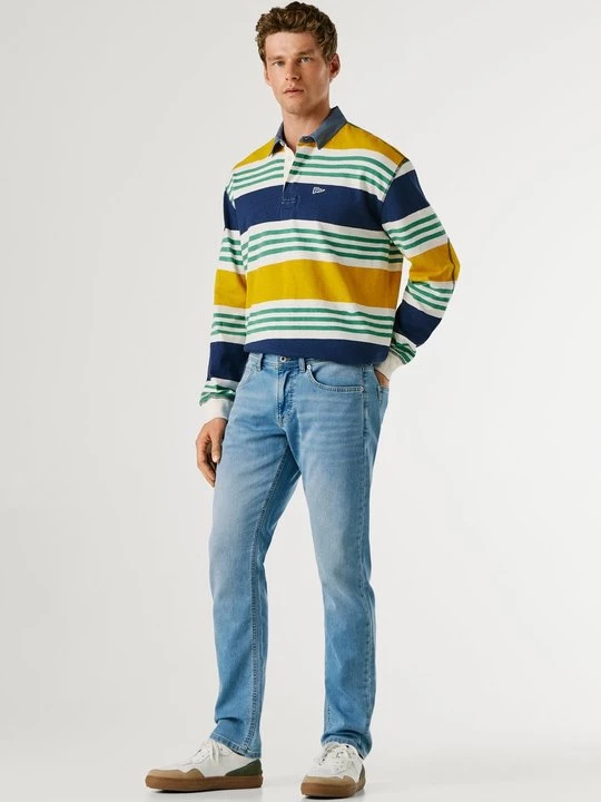 Obrázek produktu Džíny Straight Fit Pepe Jeans barvený denim