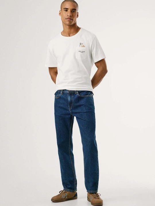 Obrázek produktu Džíny Straight Fit Pepe Jeans modrý denim