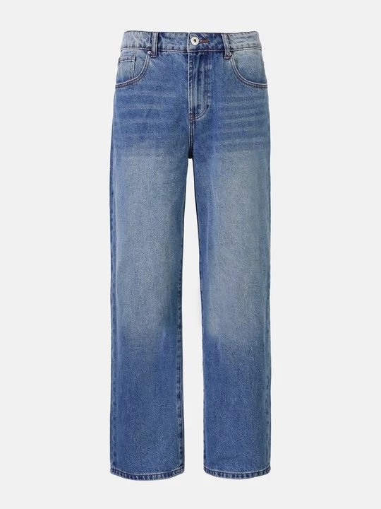 Obrázek produktu Džíny Straight Fit Pier One modrý denim