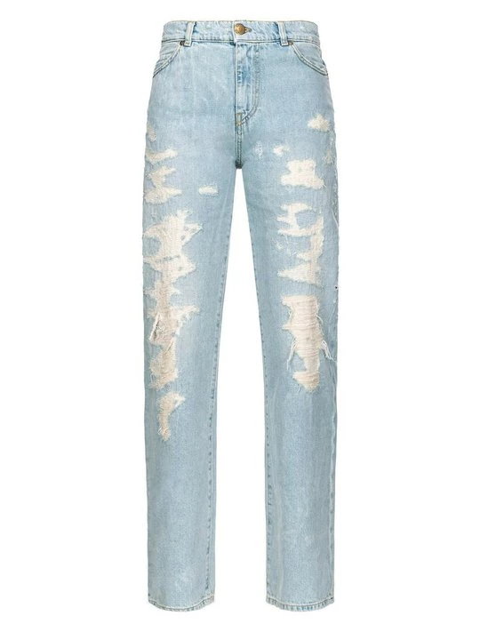 Obrázek produktu Džíny Straight Fit Pinko bělený denim