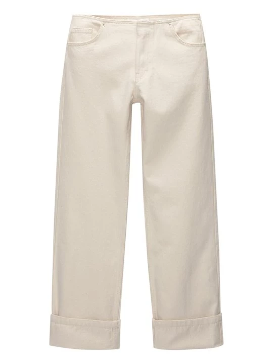 Obrázek produktu Džíny Straight Fit PULL&BEAR béžová