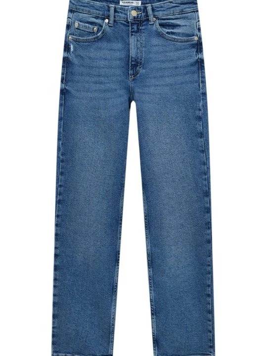 Obrázek produktu Džíny Straight Fit PULL&BEAR modrošedá