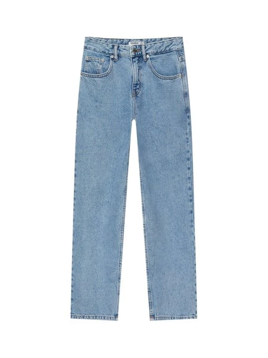 Obrázek produktu Džíny Straight Fit PULL&BEAR šedomodrý denim