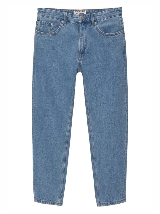 Obrázek produktu Džíny Straight Fit PULL&BEAR tmavě modrá