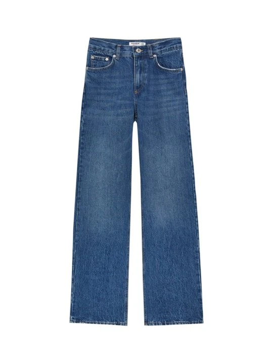 Obrázek produktu Džíny Straight Fit PULL&BEAR tmavě modrá