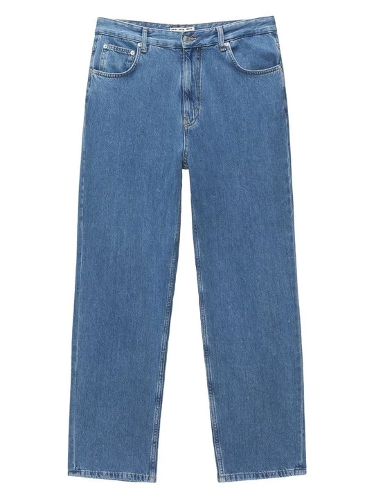 Obrázek produktu Džíny Straight Fit PULL&BEAR tmavomodrý denim