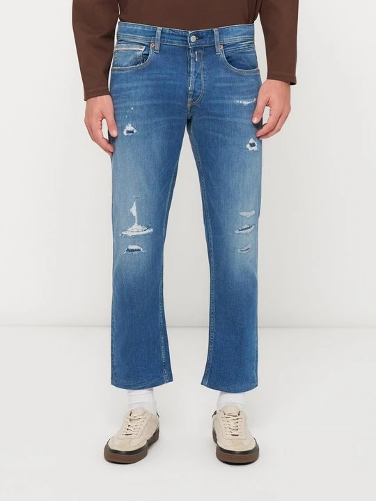 Obrázek produktu Džíny Straight Fit Replay modrá