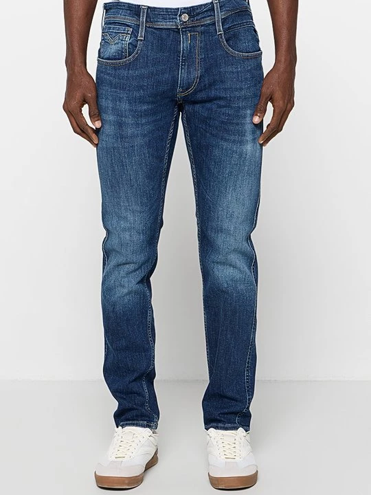 Obrázek produktu Džíny Straight Fit Replay tmavomodrý denim