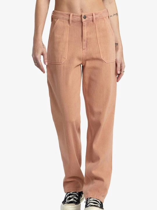 Obrázek produktu Džíny Straight Fit RVCA korálová