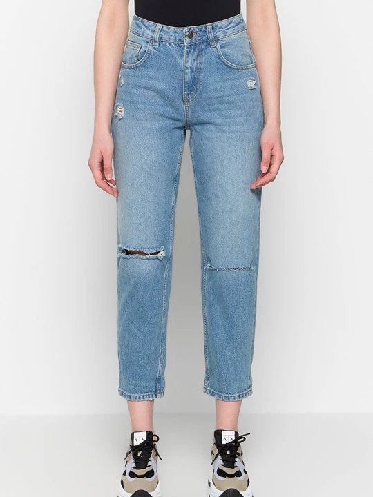 Obrázek produktu Džíny Straight Fit Sisley modrá