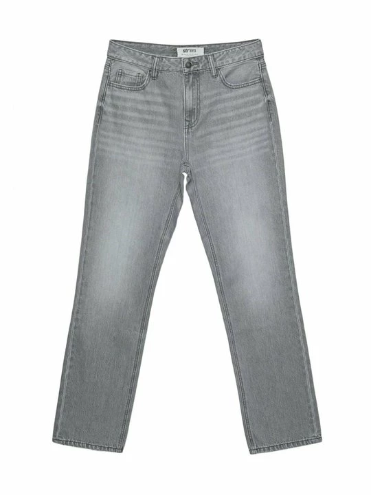 Obrázek produktu Džíny Straight Fit Stradivarius šedý denim
