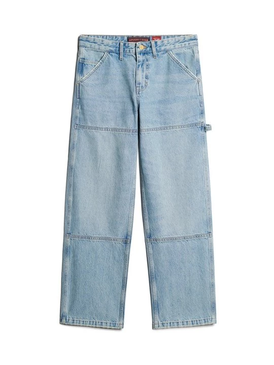 Obrázek produktu Džíny Straight Fit Superdry světle modrá