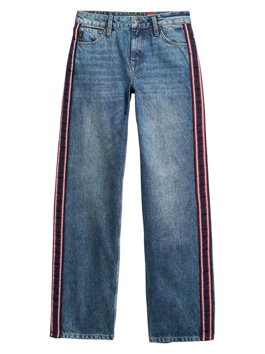 Obrázek produktu Džíny Straight Fit Superdry tmavě modrá