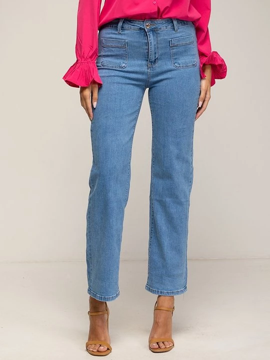 Obrázek produktu Džíny Straight Fit Tantra sepraný denim