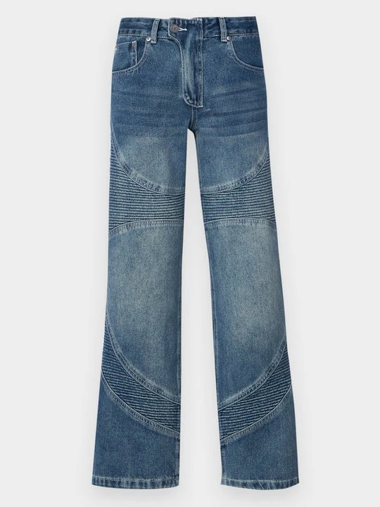 Obrázek produktu Džíny Straight Fit The Ragged Priest denim se špinavým efektem