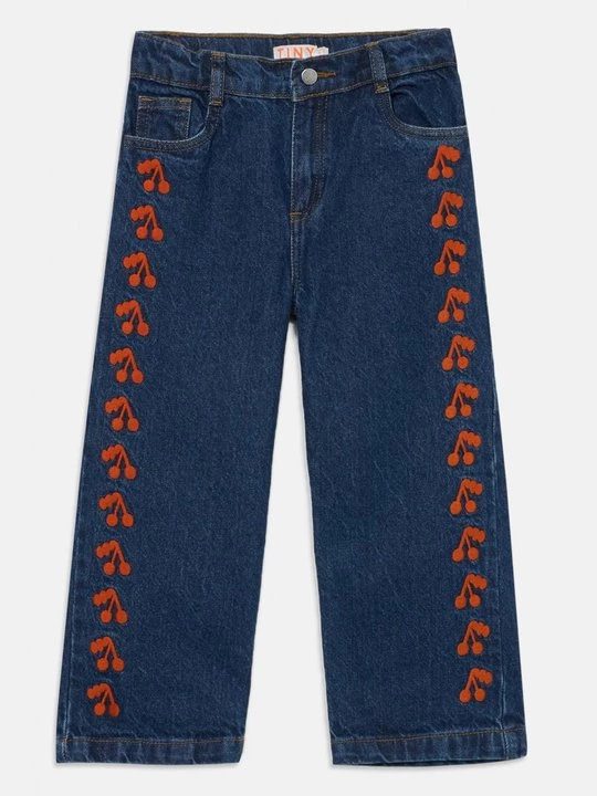 Obrázek produktu Džíny Straight Fit TINYCOTTONS tmavě modrá