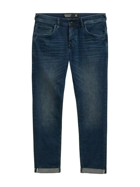 Obrázek produktu Džíny Straight Fit Tom Tailor modročerný denim