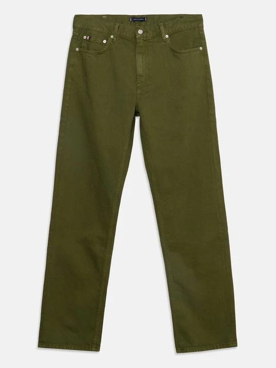 Obrázek produktu Džíny Straight Fit Tommy Hilfiger tmavě zelená