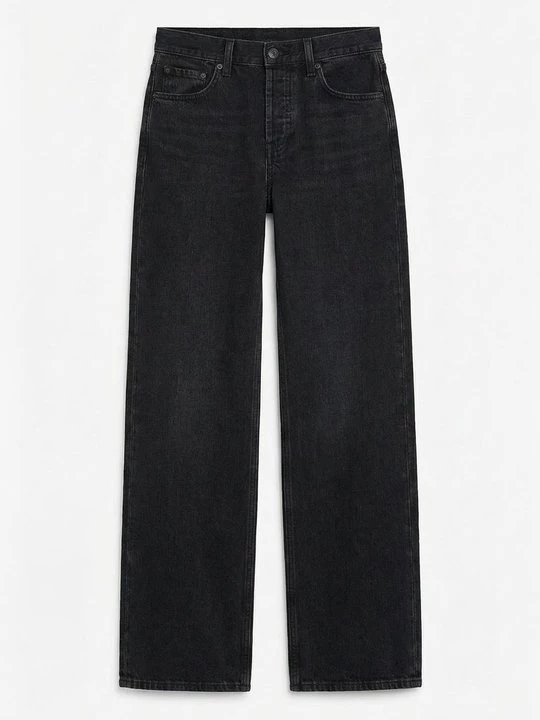 Obrázek produktu Džíny Straight Fit Topshop černý denim
